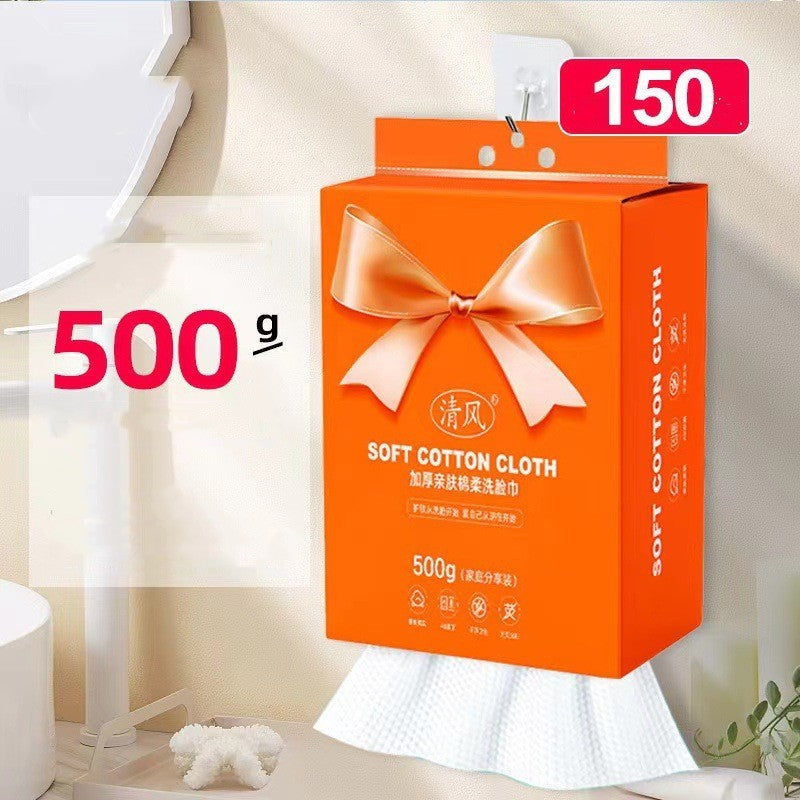 Face Cloth Disposable Hanging Cotton Pads Paper